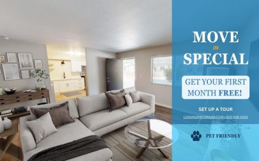 2-Bedroom Apartment  for Rent in Phoenix, AZ 85014 – $1595/mo | 1 Baths | Updated 2025