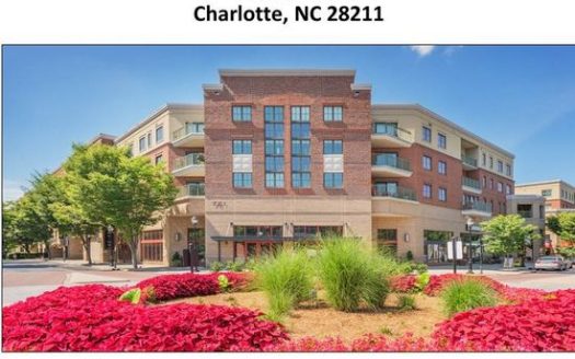 1-Bedroom Townhouse  for Rent in Charlotte, NC 28211 – $3200/mo | 1 Baths | Updated 2025