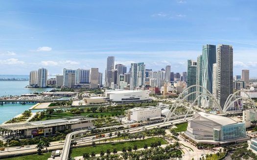 Apartment for Sale in Miami, FL 33132 – 2 Bedrooms, 3 Baths – $1690900