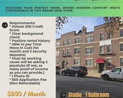 0-Bedroom Townhouse  for Rent in Philadelphia, PA 19131 – $850/mo | 1 Baths | Updated 2025