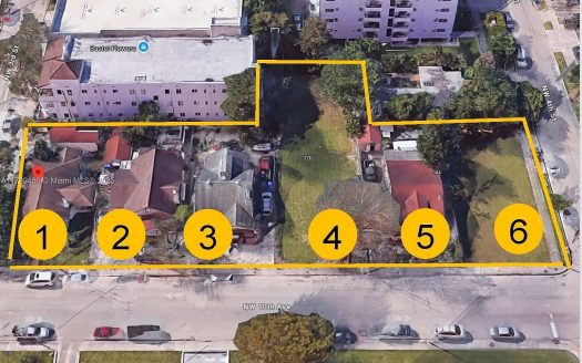 Lot for Sale in Miami, FL 33128 – 1 Bedroom, 1 Bath – $4000000