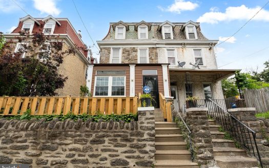 Single Family Home for Sale in Philadelphia, PA 19144 – 5 Bedrooms, 3 Baths – $434900