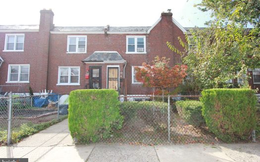 Townhouse for Sale in Philadelphia, PA 19138 – 3 Bedroom, 1 Bath – $179900