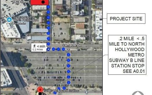 Lot for Sale in North Hollywood, CA 91601 – 1 Bedroom, 1 Bath – $3500000
