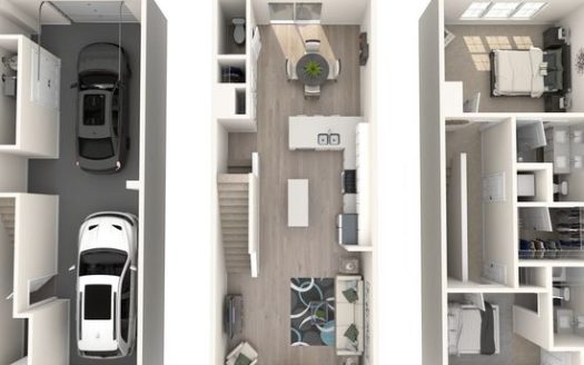 2-Bedroom Townhouse  for Rent in Charlotte, NC 28217 – $2150/mo | 3 Baths | Updated 2025