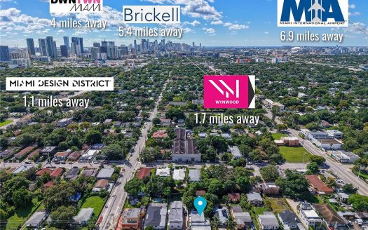 Multi Family Home for Sale in Miami, FL 33127 – 4 Bedrooms, 2 Baths – $825000