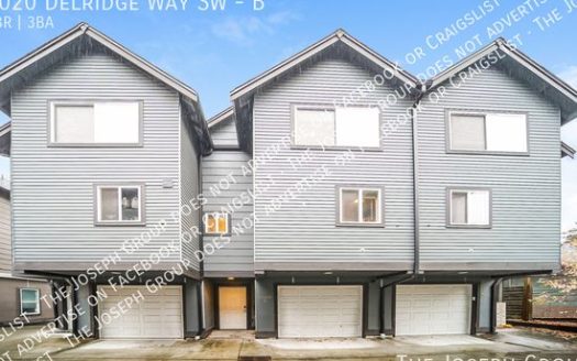 3-Bedroom Apartment  for Rent in Seattle, WA 98106 – $3250/mo | 3 Baths | Updated 2025