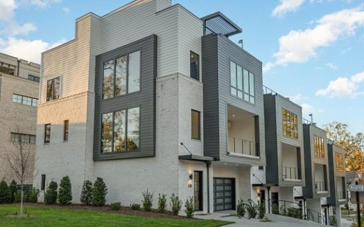 3-Bedroom Townhouse for Rent in Charlotte, NC 28204 – $9500/mo | 4 Baths | Updated 2025