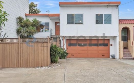 4-Bedroom Single Family Home for Rent in San Francisco, CA 94112 – $6100/mo | 2 Baths | Updated 2025