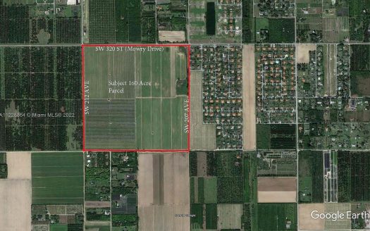 Lot for Sale in Homestead, FL 33030 – 1 Bedroom, 1 Bath – $30000000