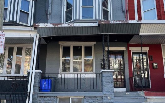 Townhouse for Sale in Philadelphia, PA 19132 – 3 Bedroom, 1 Bath – $95000