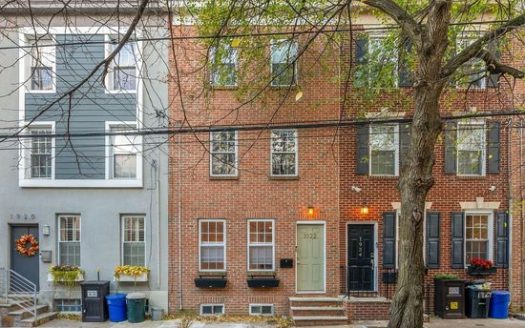 3-Bedroom Townhouse  for Rent in Philadelphia, PA 19146 – $3750/mo | 3 Baths | Updated 2025