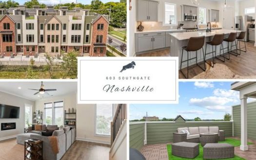 4-Bedroom Single Family Home for Rent in Nashville, TN 37203 – $3650/mo | 4 Baths | Updated 2025