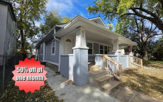 2-Bedroom Single Family Home for Rent in Indianapolis, IN 46201 – $1025/mo | 1 Baths | Updated 2025