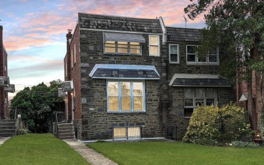 Single Family Home for Sale in Philadelphia, PA 19119 – 3 Bedrooms, 4 Baths – $435000