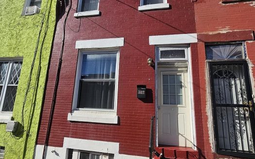 Townhouse for Sale in Philadelphia, PA 19140 – 3 Bedroom, 1 Bath – $125000