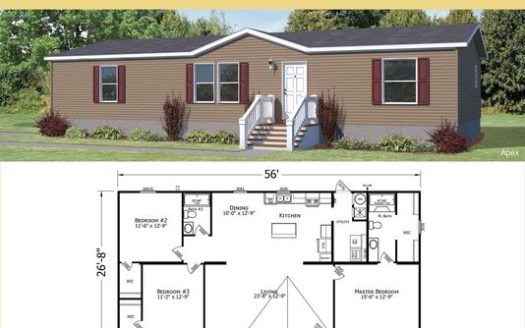 Manufactured for Sale in Madison, TN 37115 – 3 Bedrooms, 2 Baths – $89995