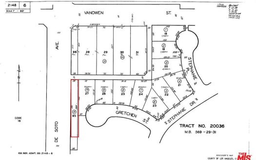 Lot for Sale in Reseda, CA 91335 – 1 Bedroom, 1 Bath – $80000