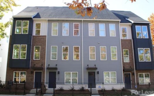 3-Bedroom Townhouse  for Rent in Charlotte, NC 28206 – $2850/mo | 4 Baths | Updated 2025