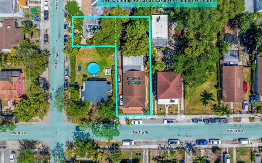 Lot for Sale in Miami, FL 33127 – 1 Bedroom, 1 Bath – $950000