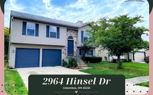 4-Bedroom Single Family Home for Rent in Columbus, OH 43232 – $2100/mo | 3 Baths | Updated 2025