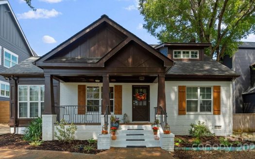 Single Family Home for Sale in Charlotte, NC 28205 – 4 Bedrooms, 3 Baths – $850000