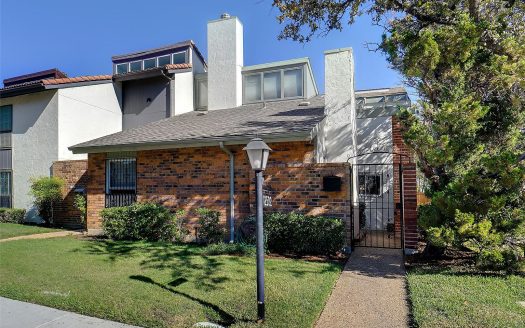 Townhouse for Sale in Dallas, TX 75243 – 3 Bedrooms, 2 Baths – $255500