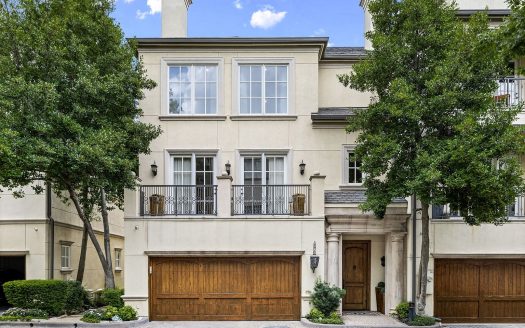 Townhouse for Sale in Dallas, TX 75204 – 3 Bedrooms, 4 Baths – $1849000