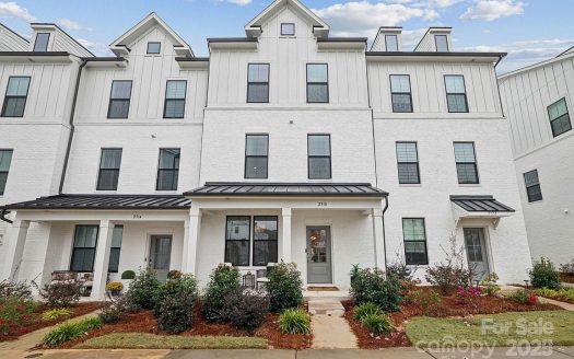 Townhouse for Sale in Charlotte, NC 28211 – 3 Bedrooms, 4 Baths – $590000