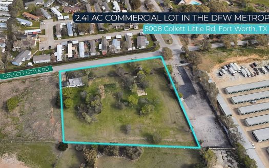 Lot for Sale in Fort Worth, TX 76119 – 1 Bedroom, 1 Bath – $490000