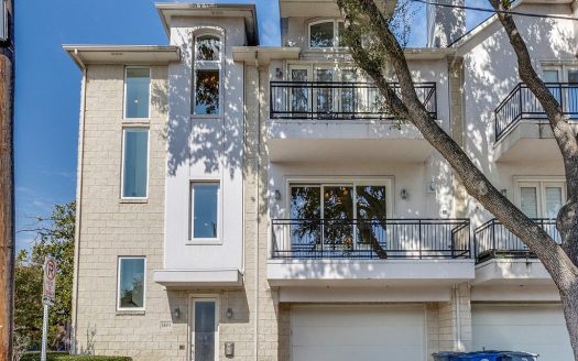 Townhouse for Sale in Dallas, TX 75219 – 3 Bedrooms, 4 Baths – $1049000