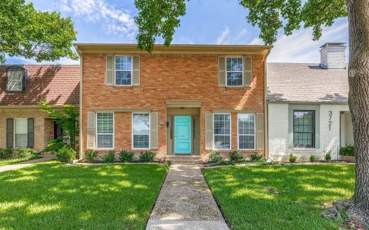 Townhouse for Sale in Dallas, TX 75229 – 4 Bedrooms, 3 Baths – $490000