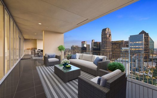 Condo for Sale in Dallas, TX 75201 – 2 Bedrooms, 3 Baths – $1860000