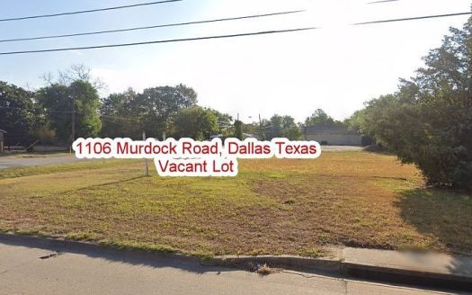 Lot for Sale in Dallas, TX 75217 – 1 Bedroom, 1 Bath – $89700