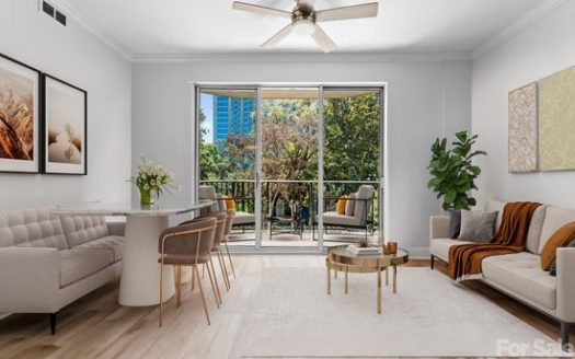Condo for Sale in Charlotte, NC 28202 – 2 Bedrooms, 2 Baths – $469900