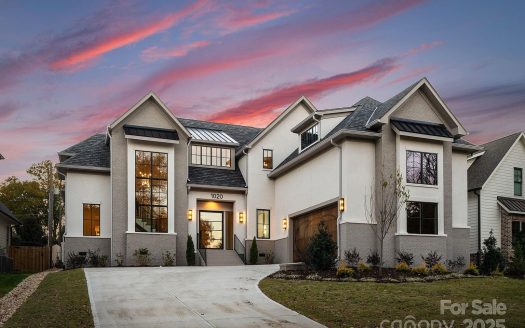 Single Family Home for Sale in Charlotte, NC 28209 – 5 Bedrooms, 6 Baths – $3095000