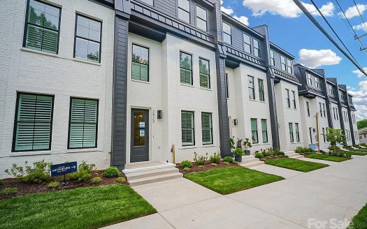 Townhouse for Sale in Charlotte, NC 28204 – 3 Bedrooms, 4 Baths – $849000