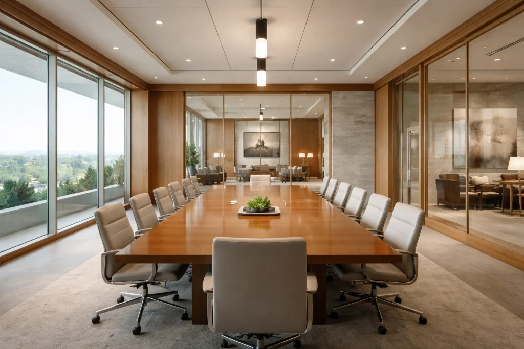 Executive corporate interior for the Investor Relations page of AvailableMax