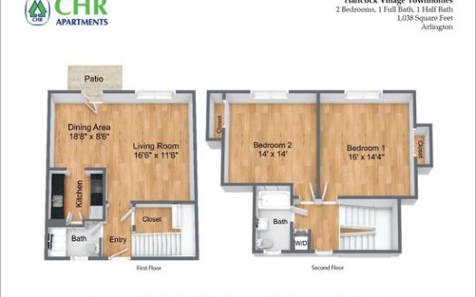2-Bedroom Townhouse for Rent, Chestnut Hill, MA 02467
