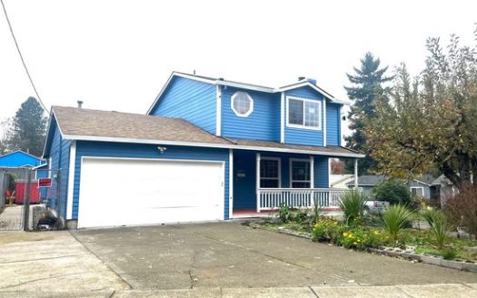 3-Bedroom Single-family for Rent at 7624 N Columbia Blvd, Portland OR 97203
